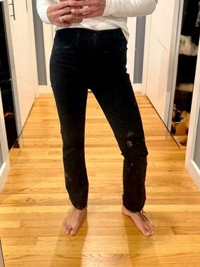 MOTHER The Hustler Ankle Fray Not Guilty Women's Jean